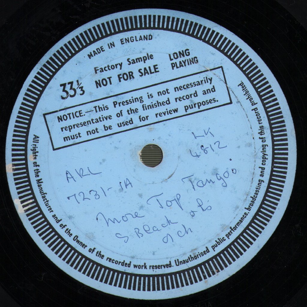 Stanley Black & His Orchestra - More Top Tangos - Lp