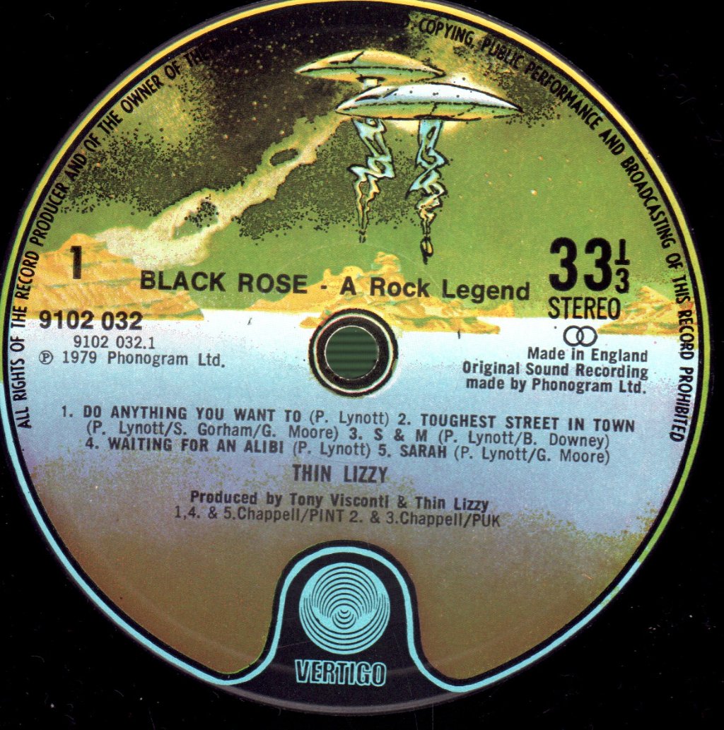 Thin Lizzy - Black Rose - Lp