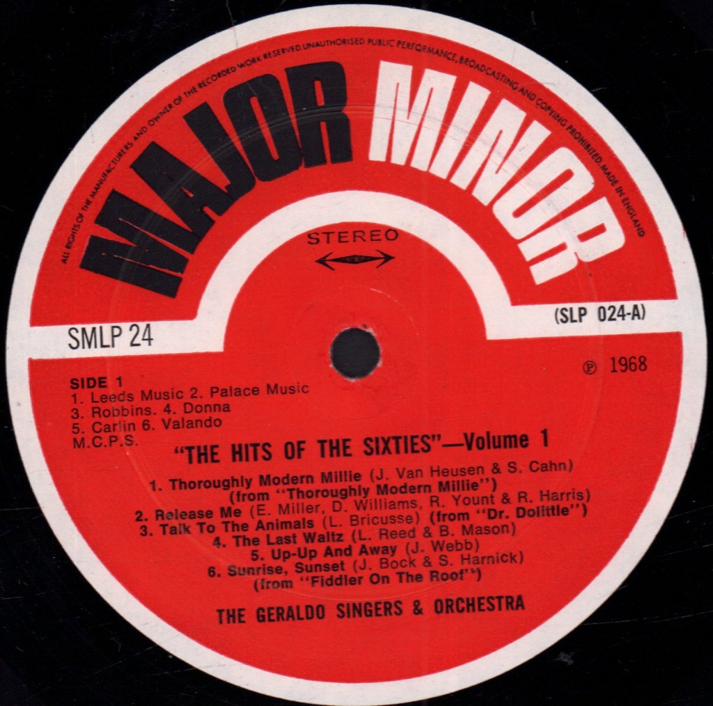 Geraldo And His Orchestra - Sweet & Swinging Hits Of The 60s - Lp