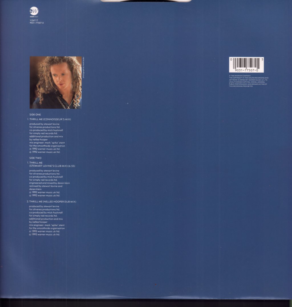 Simply Red - Thrill Me - 12 Inch