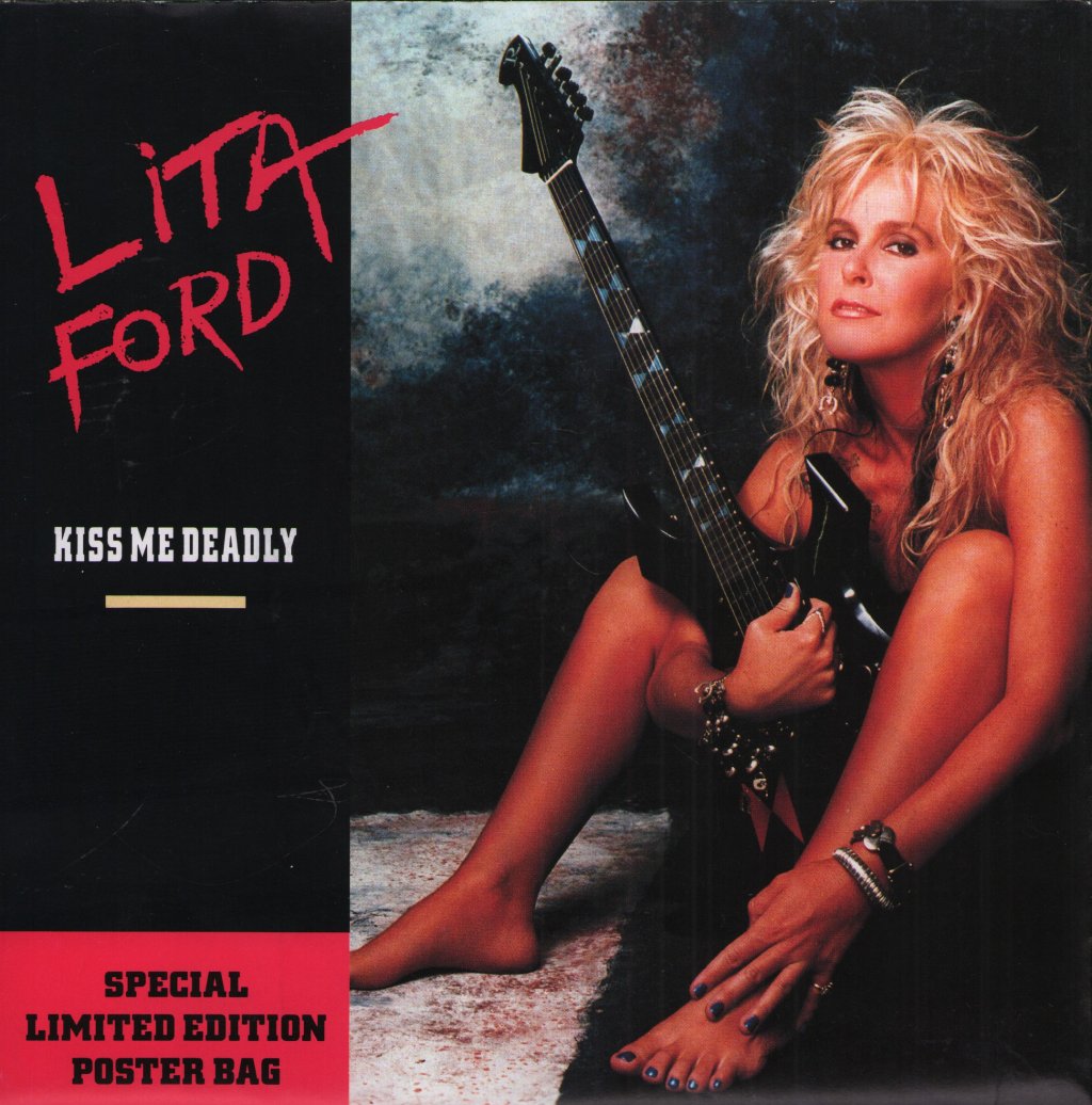 Lita Ford - Kiss Me Deadly - 7 Inch