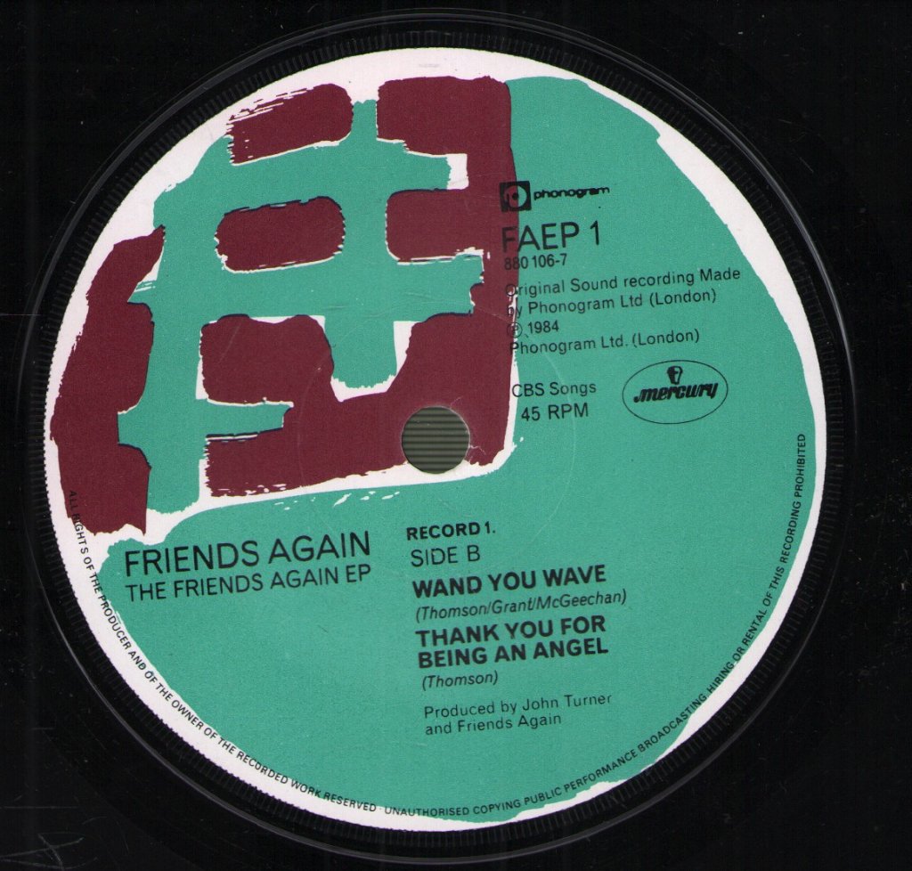 Friends Again - Friends Again Ep - 7 Inch