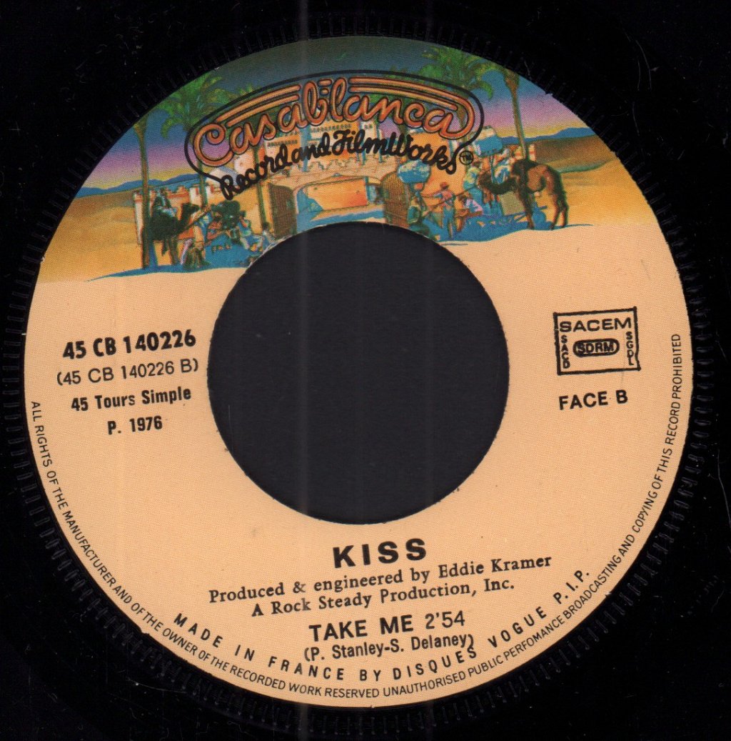 Kiss - Calling Dr Love - 7 Inch