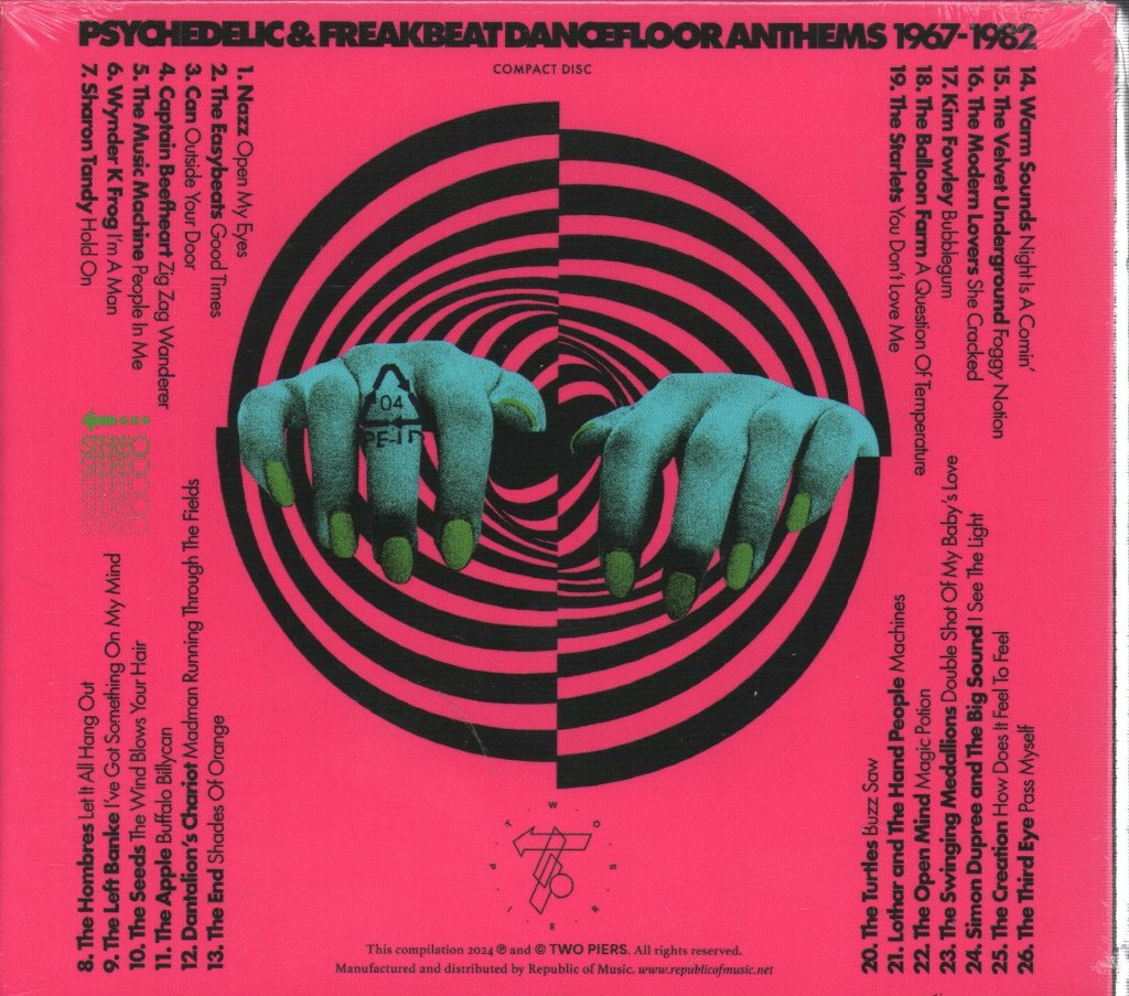Various Artists - Weird Scenes from The Hangout (Psychedelic & Freakbeat Dancefloor Anthems 1967-1982) - Cd
