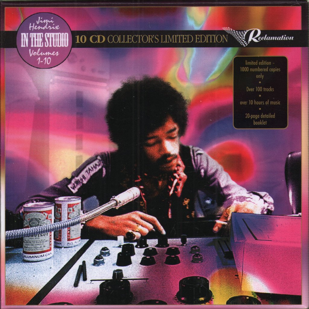 Jimi Hendrix - In The Studio (Volumes 1-10) - Cd Set