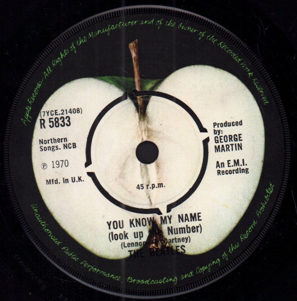 Beatles - Let It Be - 7 Inch