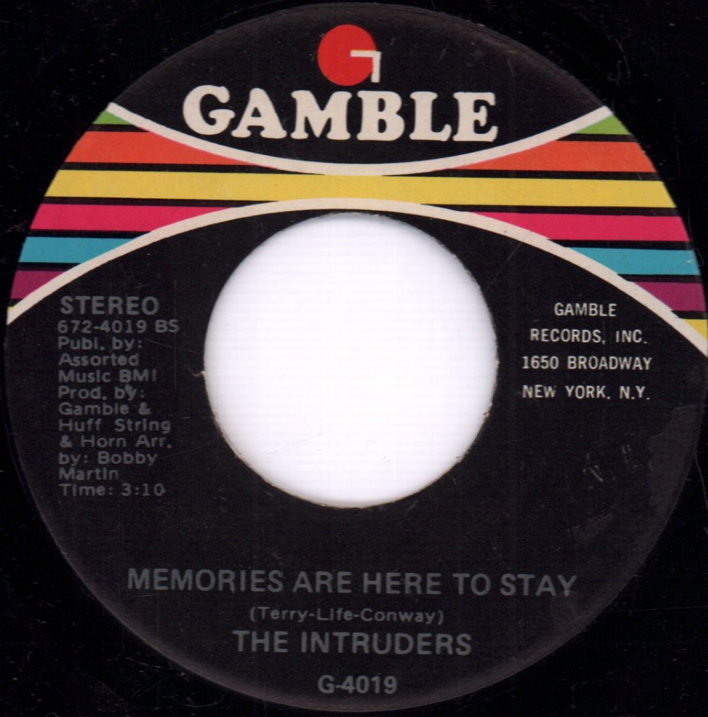 Intruders - (Win, Place Or Show) She's A Winner - 7 Inch