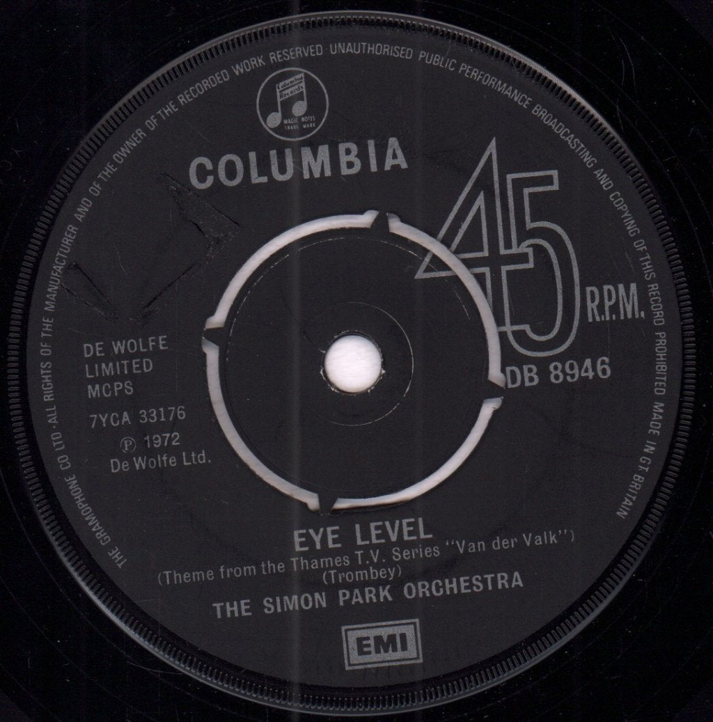 Simon Park Orchestra - Eye Level - 7 Inch