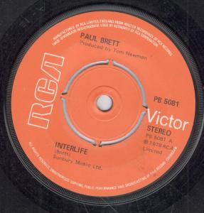 Paul Brett - Interlife - 7 Inch