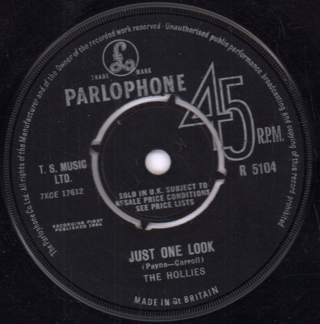 Hollies - Just One Look - 7 Inch
