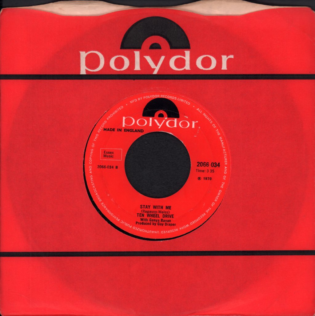 Ten Wheel Drive With Genja Ravan - Morning Much Better - 7 Inch