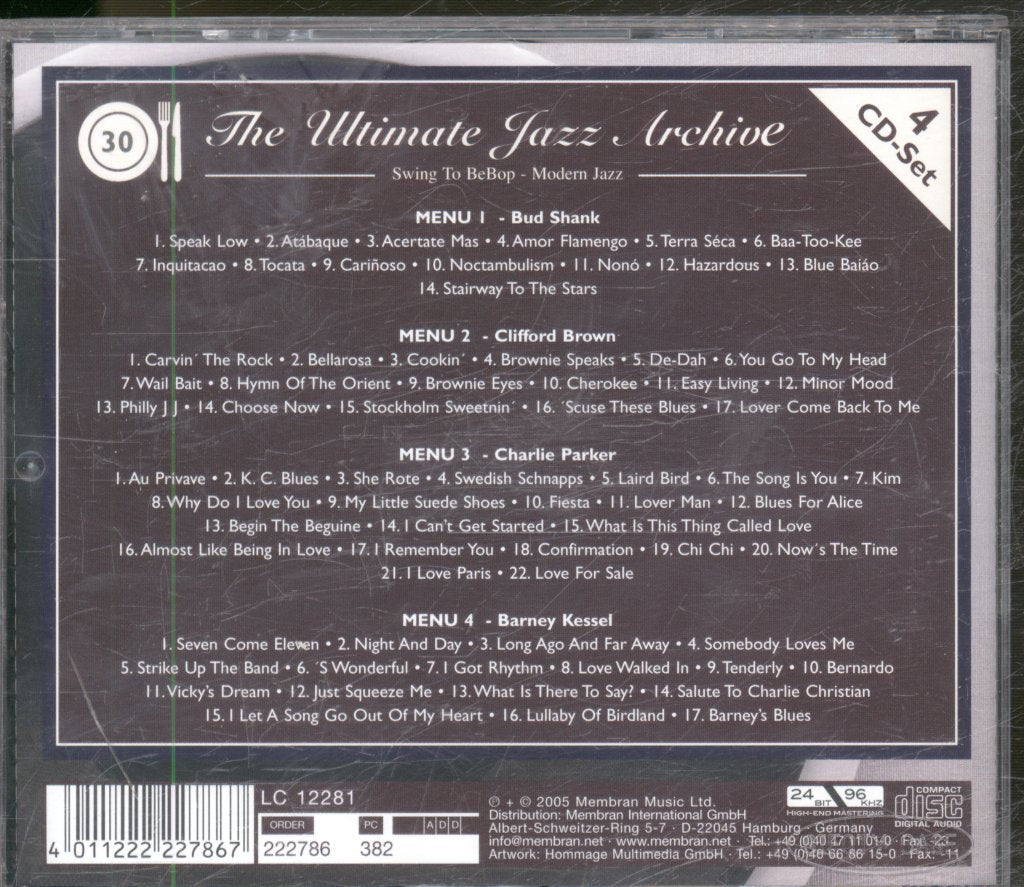 Various Artists - Ultimate Jazz Archive - Set 30/42 - Cd Set