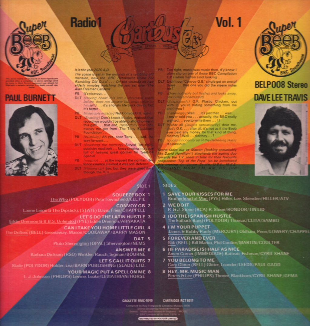 Various Artists - Radio 1 1976 Chartbusters Vol 1 - Lp