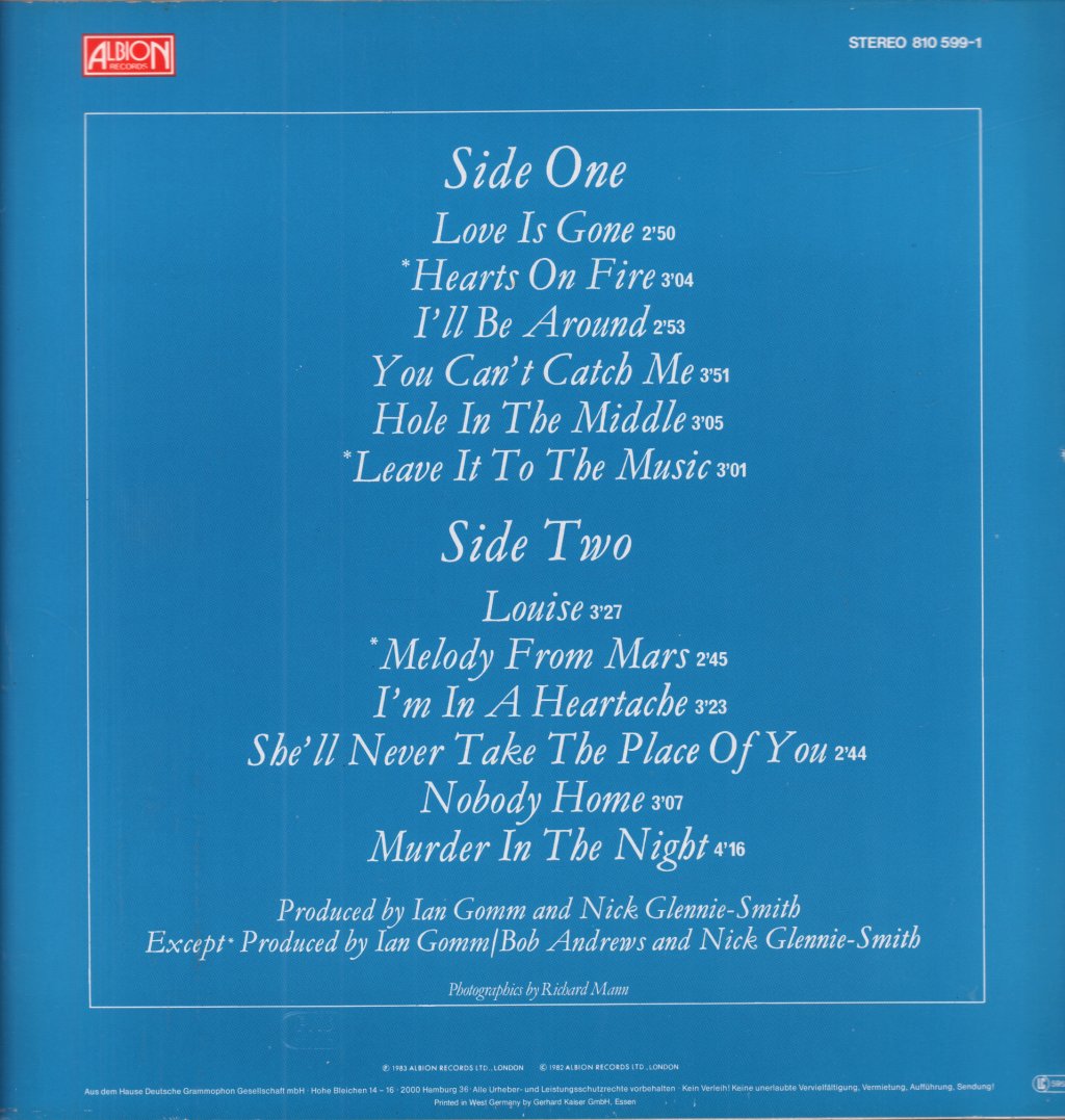 Ian Gomm - Village Voice - Lp