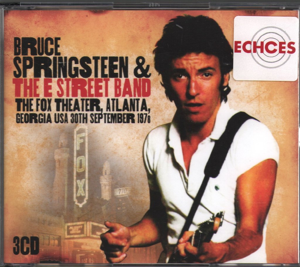 Bruce Springsteen & The E-Street Band - Fox Theater, Atlanta, Georgia USA 30th September 1978 - Triple Cd