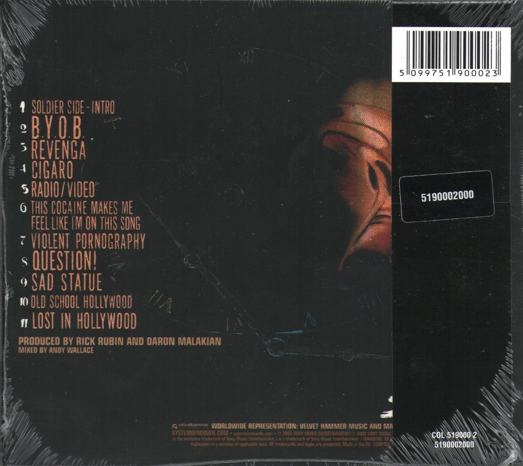 System Of A Down - Mezmerize - Cd