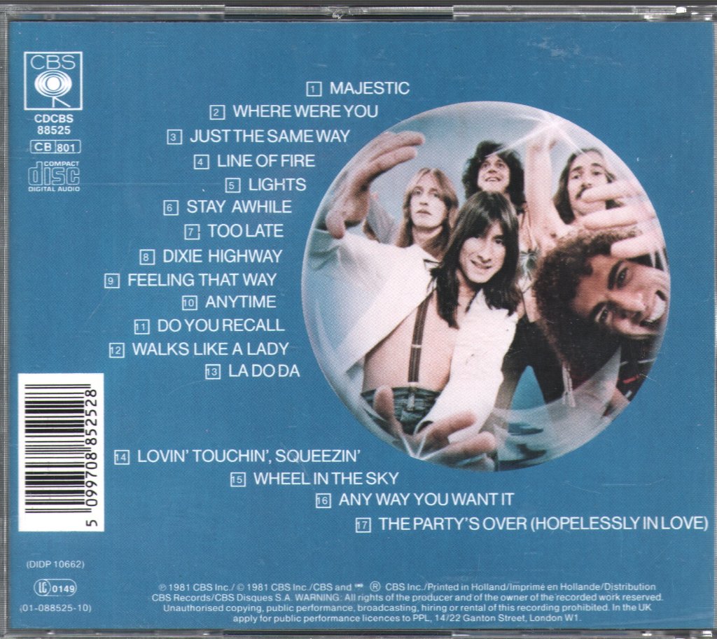 Journey - Captured - Cd