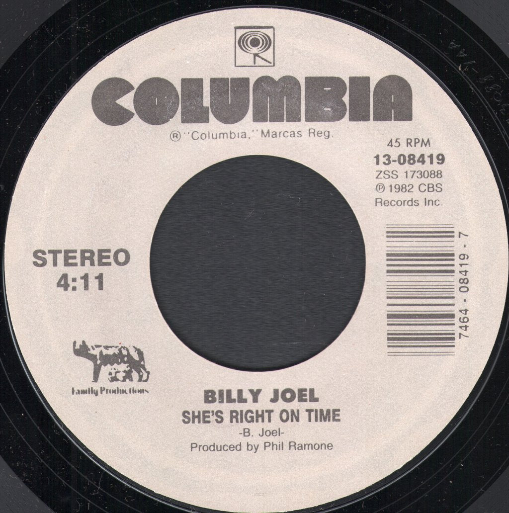 Billy Joel - Keeping The Faith (Special Mix) - 7 Inch