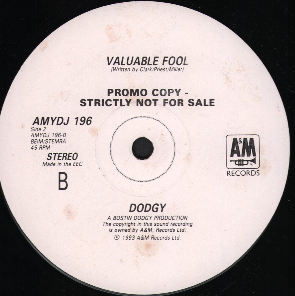 Dodgy - Water Under The Bridge - 12 Inch