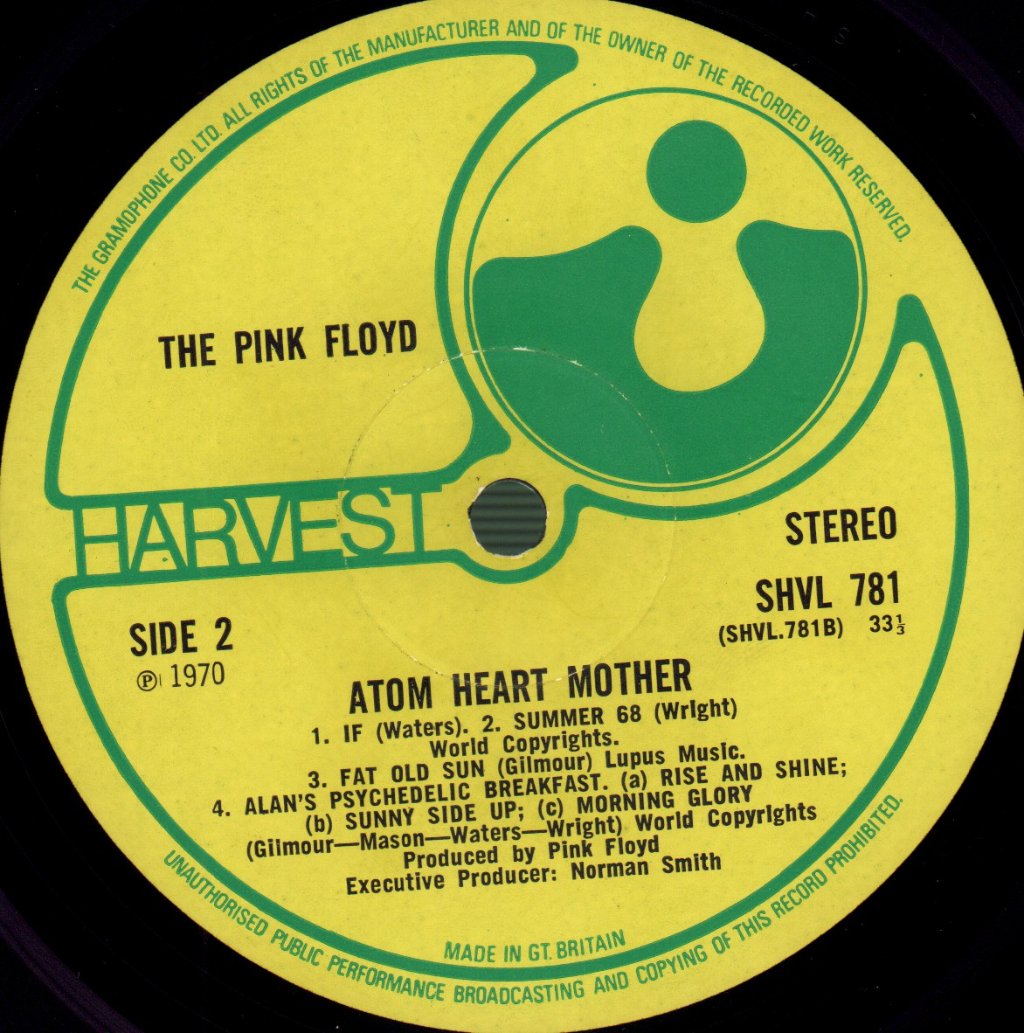 Pink Floyd - Atom Heart Mother - Lp