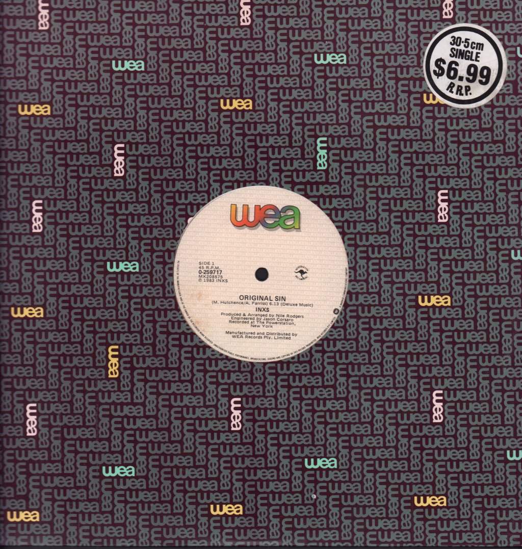 INXS - Original Sin - 12 Inch