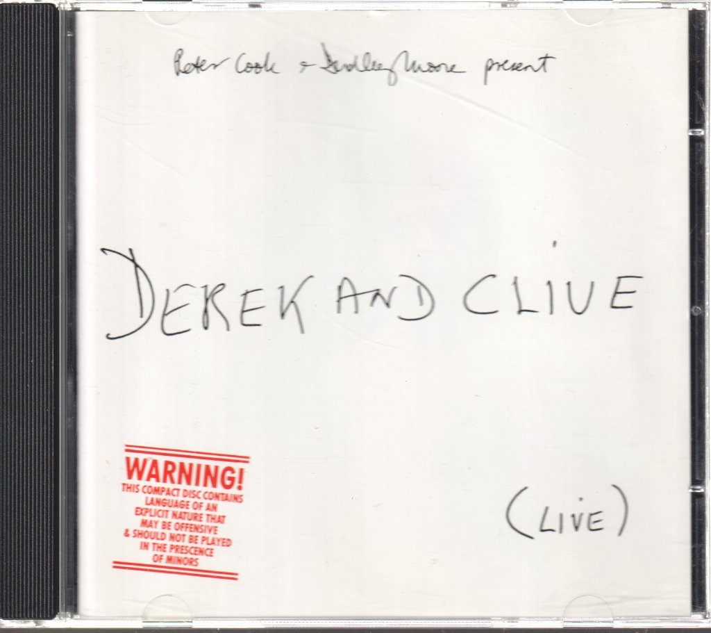 Peter Cook And Dudley Moore - Derek & Clive (Live) - Cd