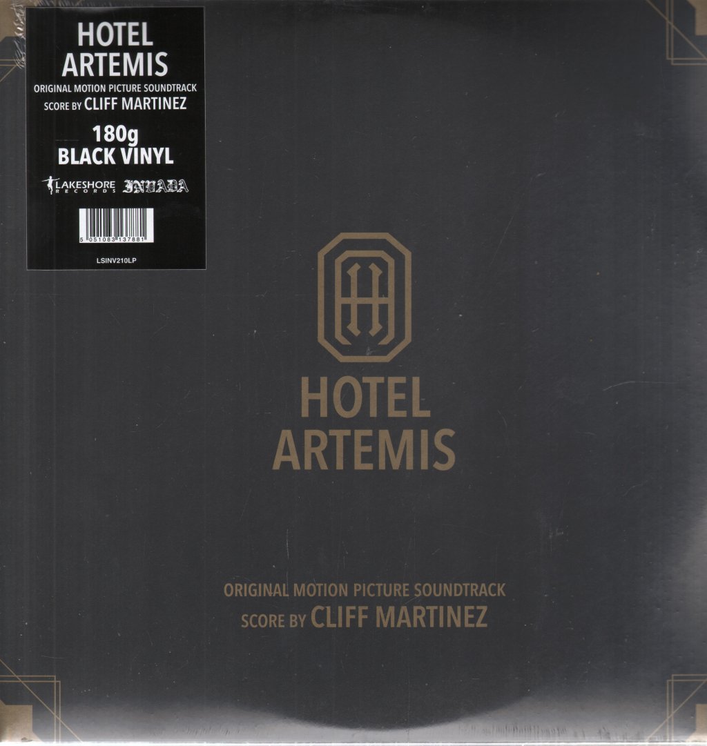 Cliff Martinez - Hotel Artemis (Original Motion Picture Soundtrack) - Double Lp