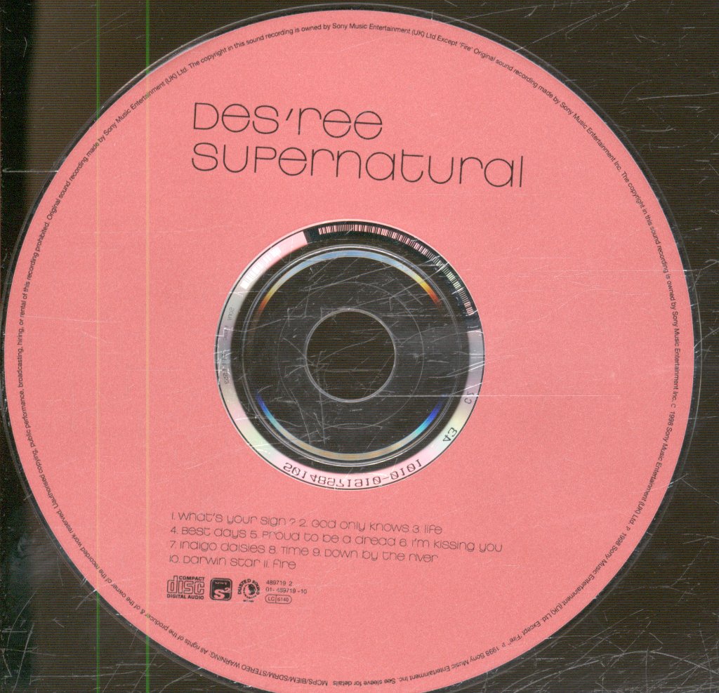 Des'ree - Supernatural - Cd