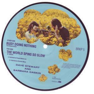 Dave Stewart And Barbara Gaskin - Busy Doing Nothing - 7 Inch