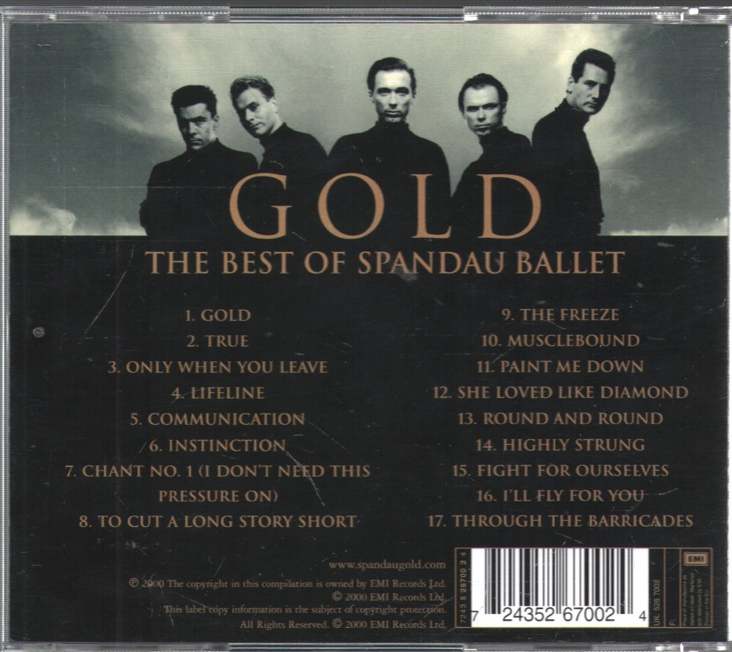 Spandau Ballet - Gold - The Best Of - Cd