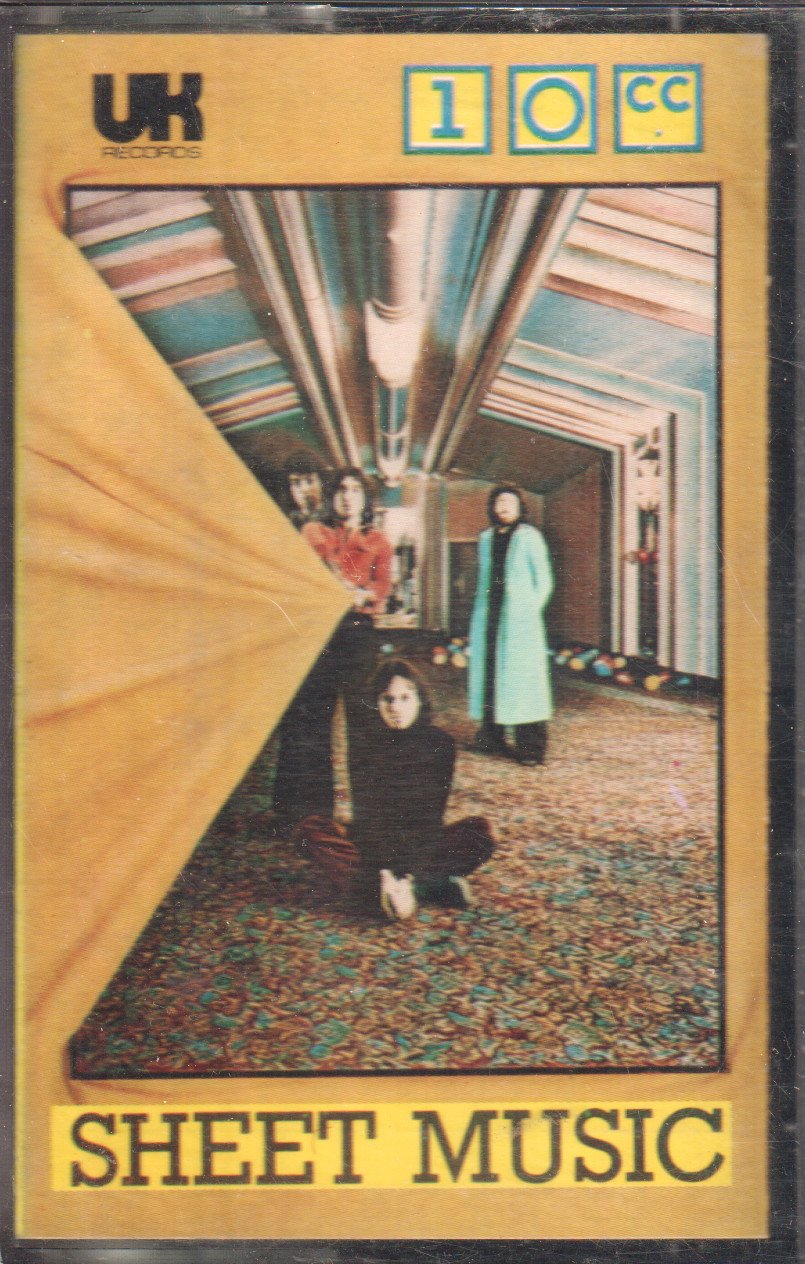 10cc - Sheet Music - Cassette