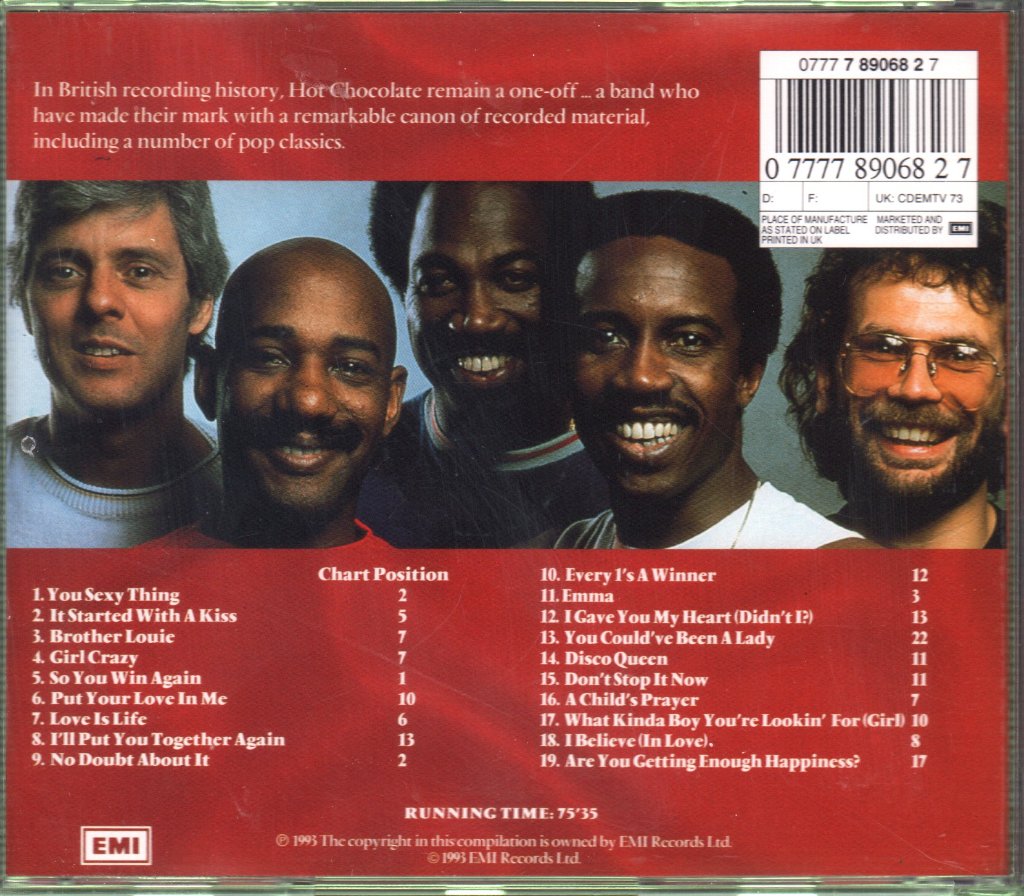 Hot Chocolate - Their Greatest Hits - Cd