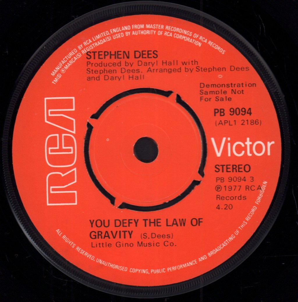 Stephen Dees - Counting On You - 7 Inch