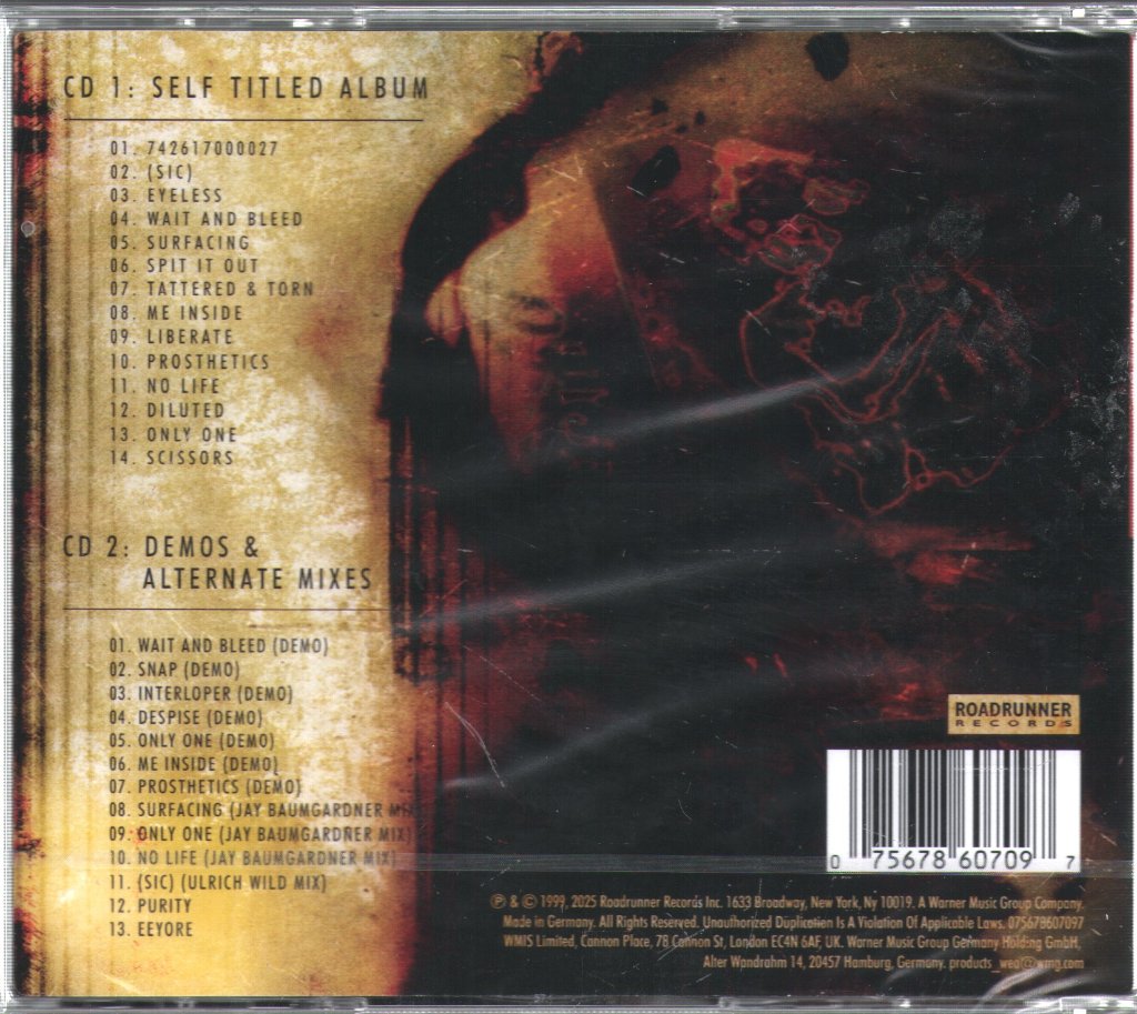 Slipknot - Slipknot (25th Anniversary Edition) - Double Cd – Vinyl Tap