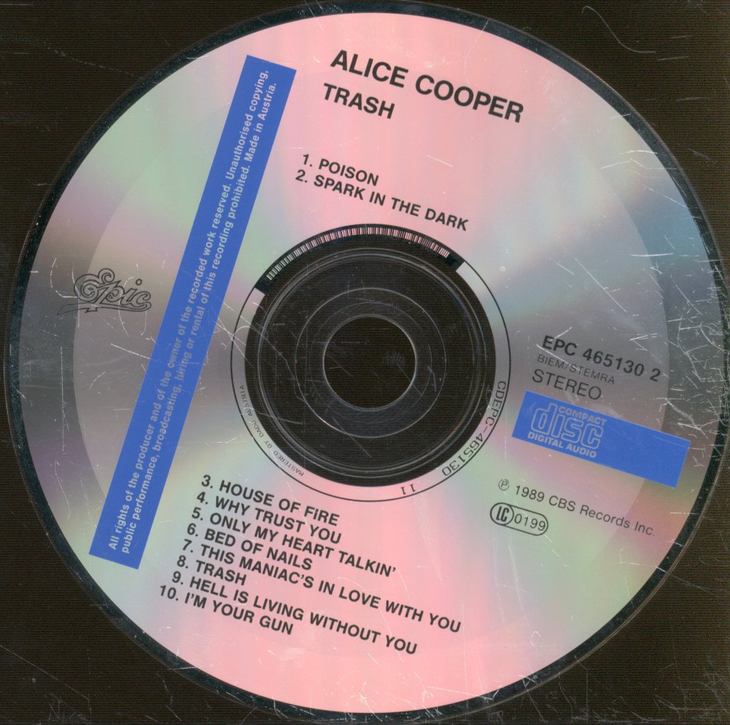 Alice Cooper - Trash - Cd