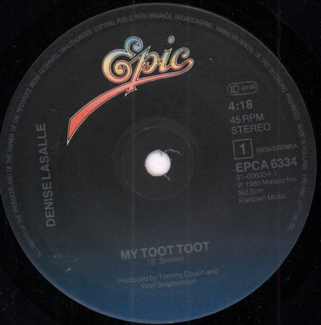 Denise Lasalle - My Toot Toot - 7 Inch