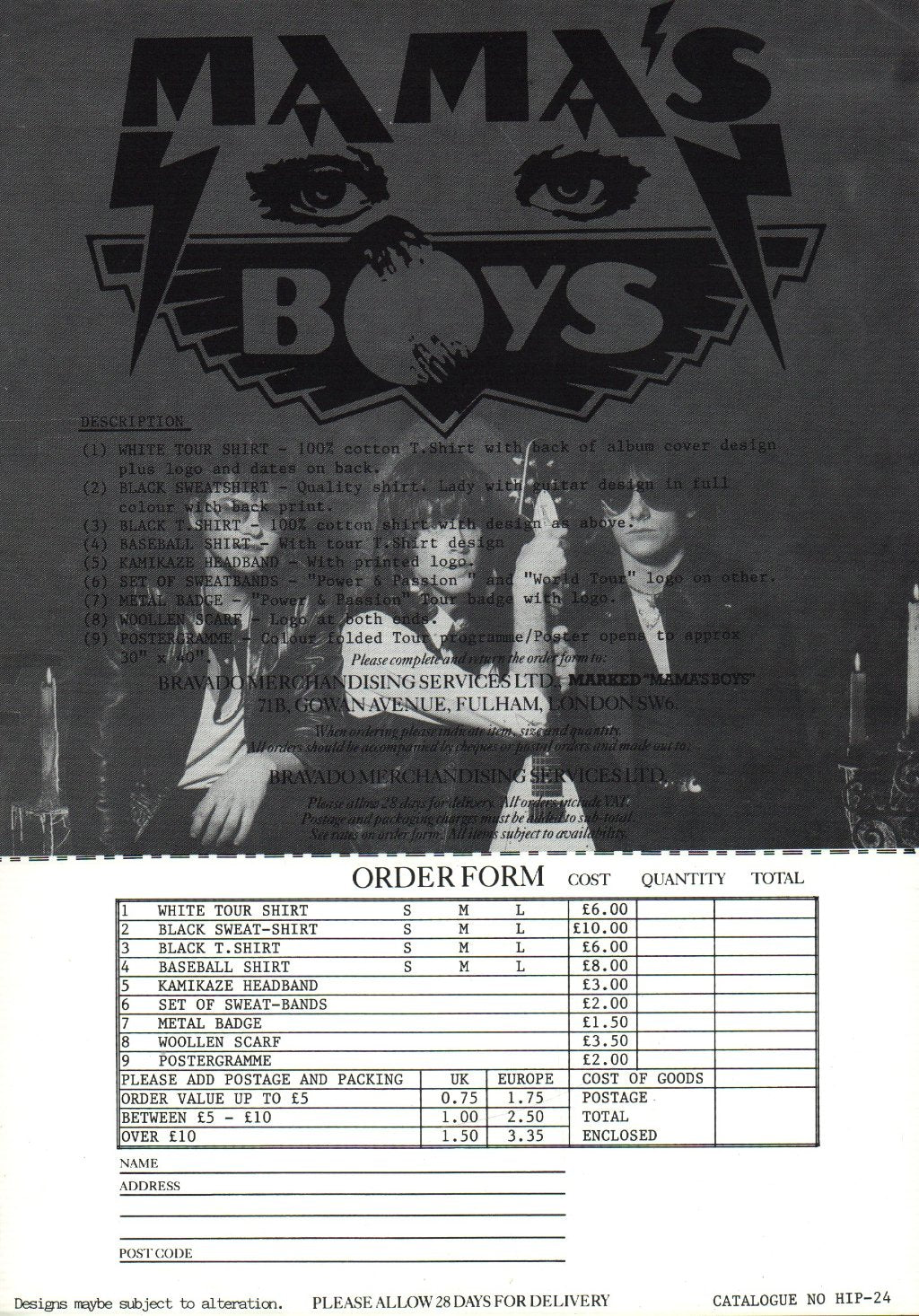 Mama's Boys - Power And Passion - Double Lp