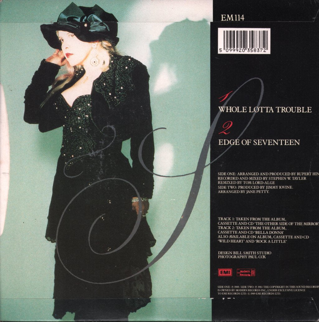Stevie Nicks - Whole Lotta Trouble - 7 Inch