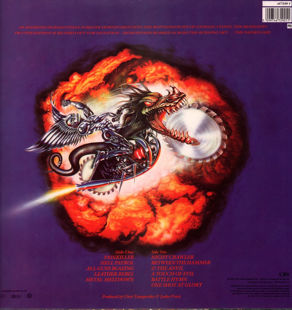 Judas Priest - Painkiller - Lp