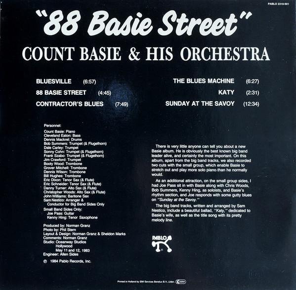 Count Basie Orchestra - "88 Basie Street" - Lp