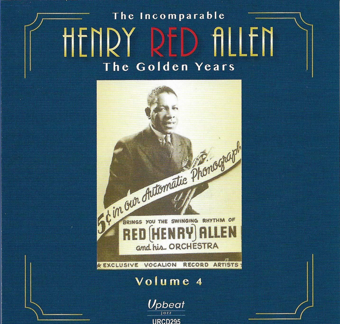 Henry Red Allen - Incomparable Henry Red Allen the Golden Years Volume 4 - Cd