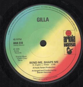 Gilla - Bend Me Shape Me - 7 Inch