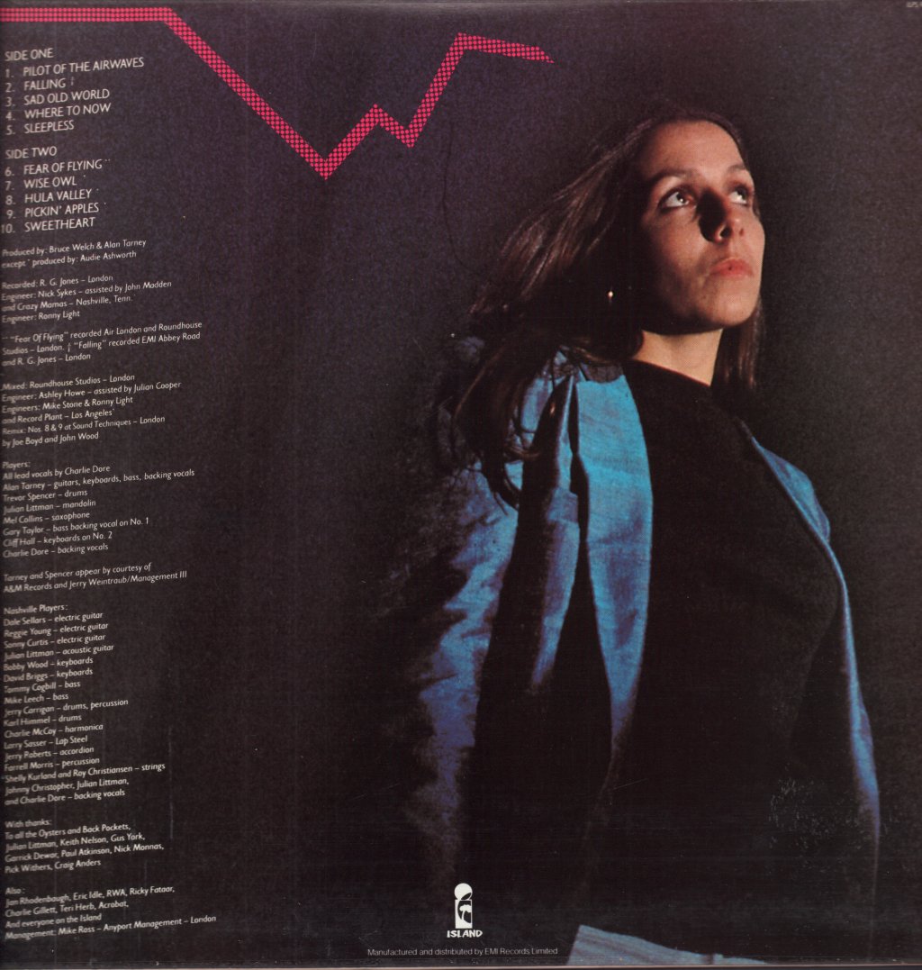 Charlie Dore - Where To Now - Lp