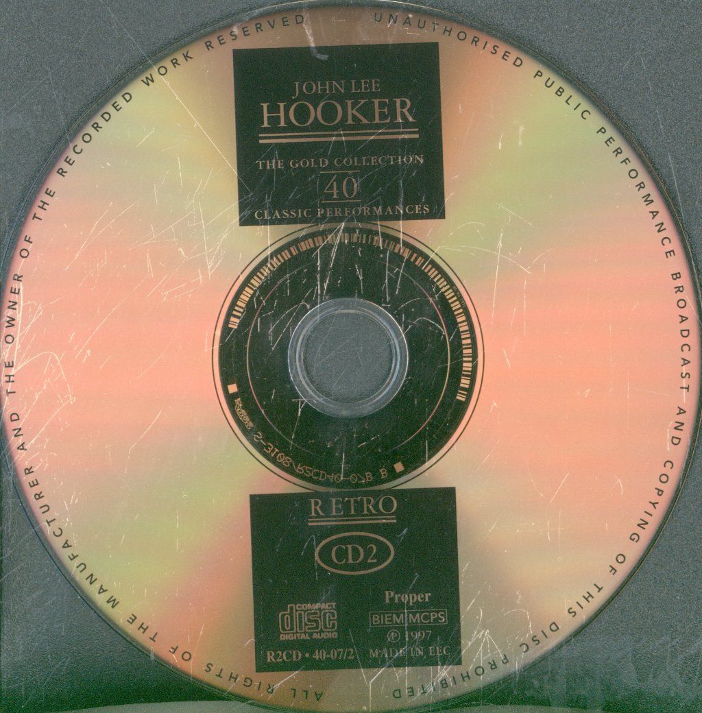 John Lee Hooker - Dejavu Retro Gold Collection - Double Cd