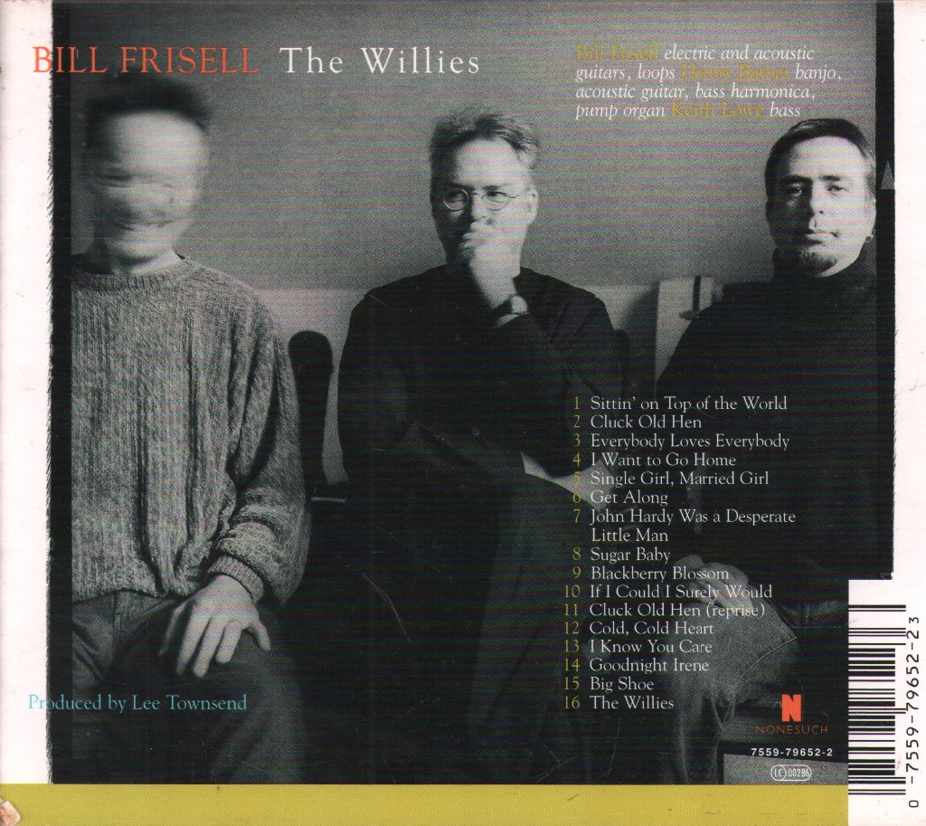 Bill Frisell - Willies - Cd