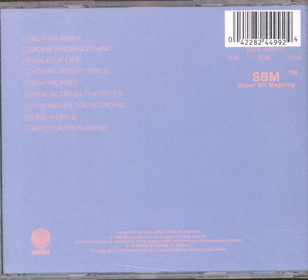 Dire Straits - Brothers In Arms - Cd