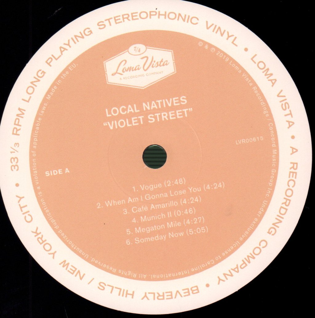 Local Natives - Violet Street - Lp