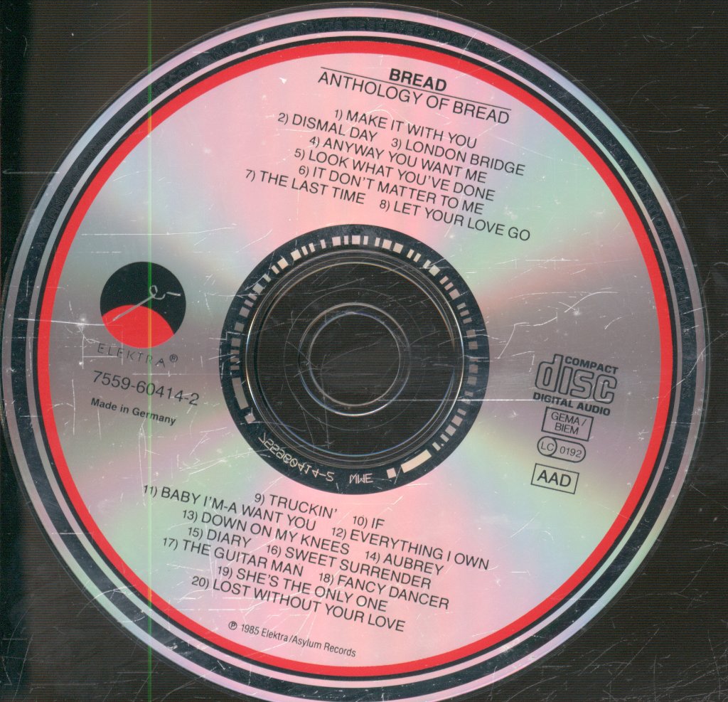 Bread - Anthology Of Bread - Cd
