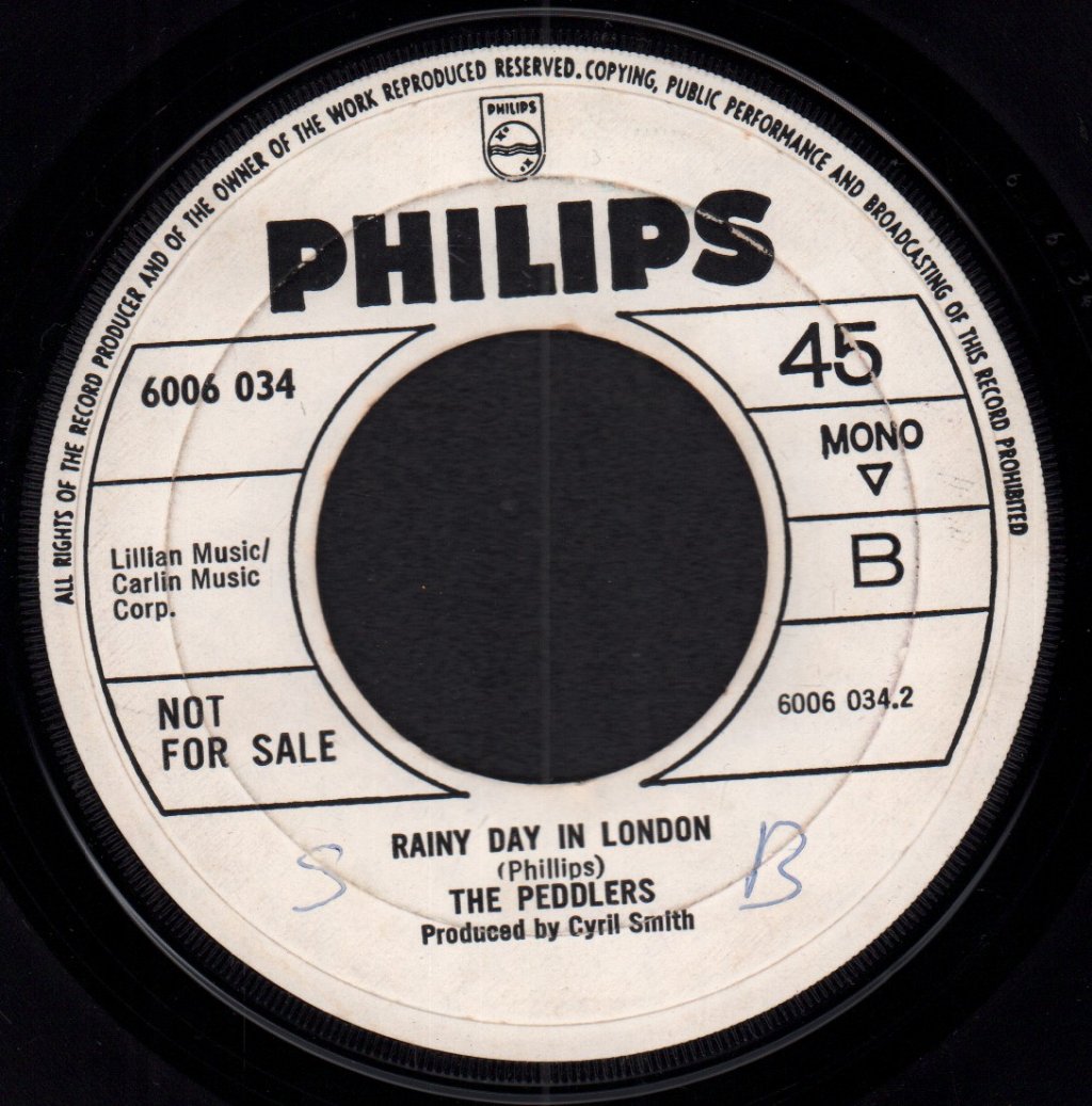 Peddlers - Tell The World We're Not In - 7 Inch