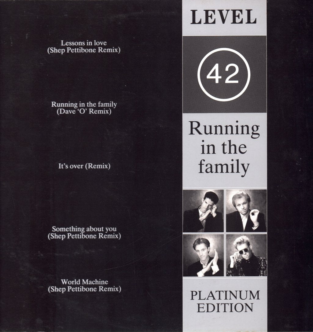 Level 42 - Platinum Edition EP - 12 Inch
